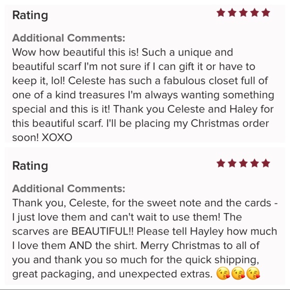 Handmade Crocheted Scarf - Picture 5 of 7